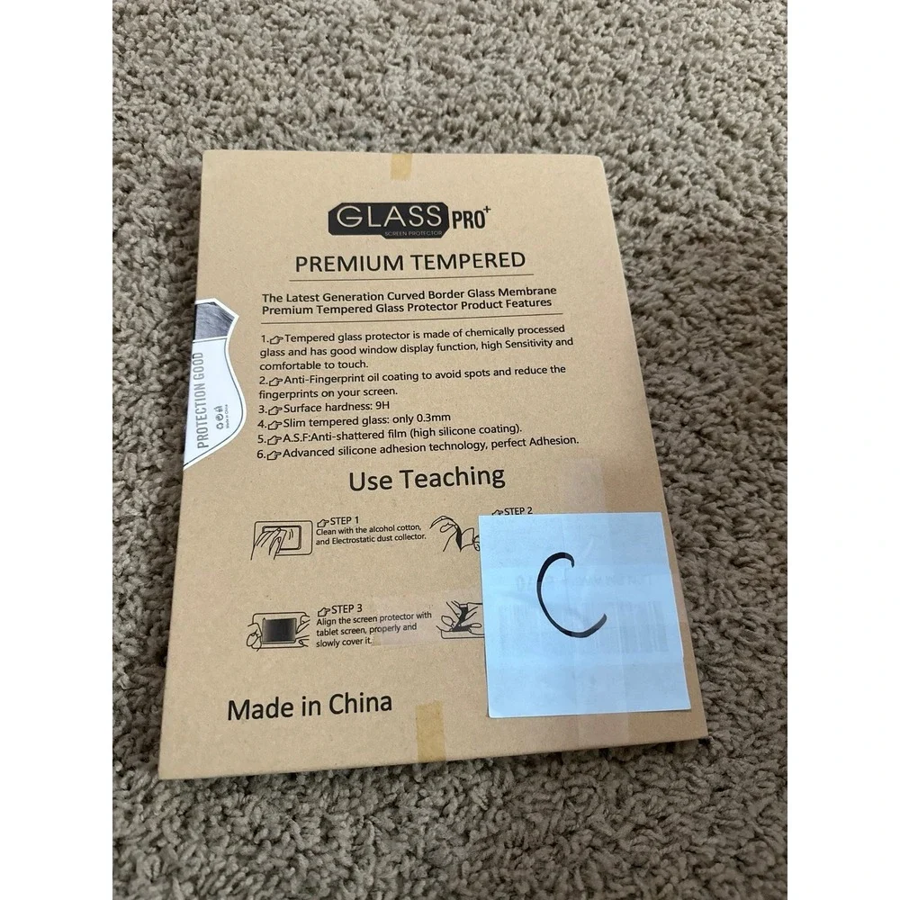 dasaita 10 inch Large Screen 226X128mm Tempered Glass Screen Protector Display M